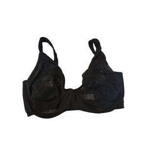 Nueskin Mesh Bra 36DDD Black